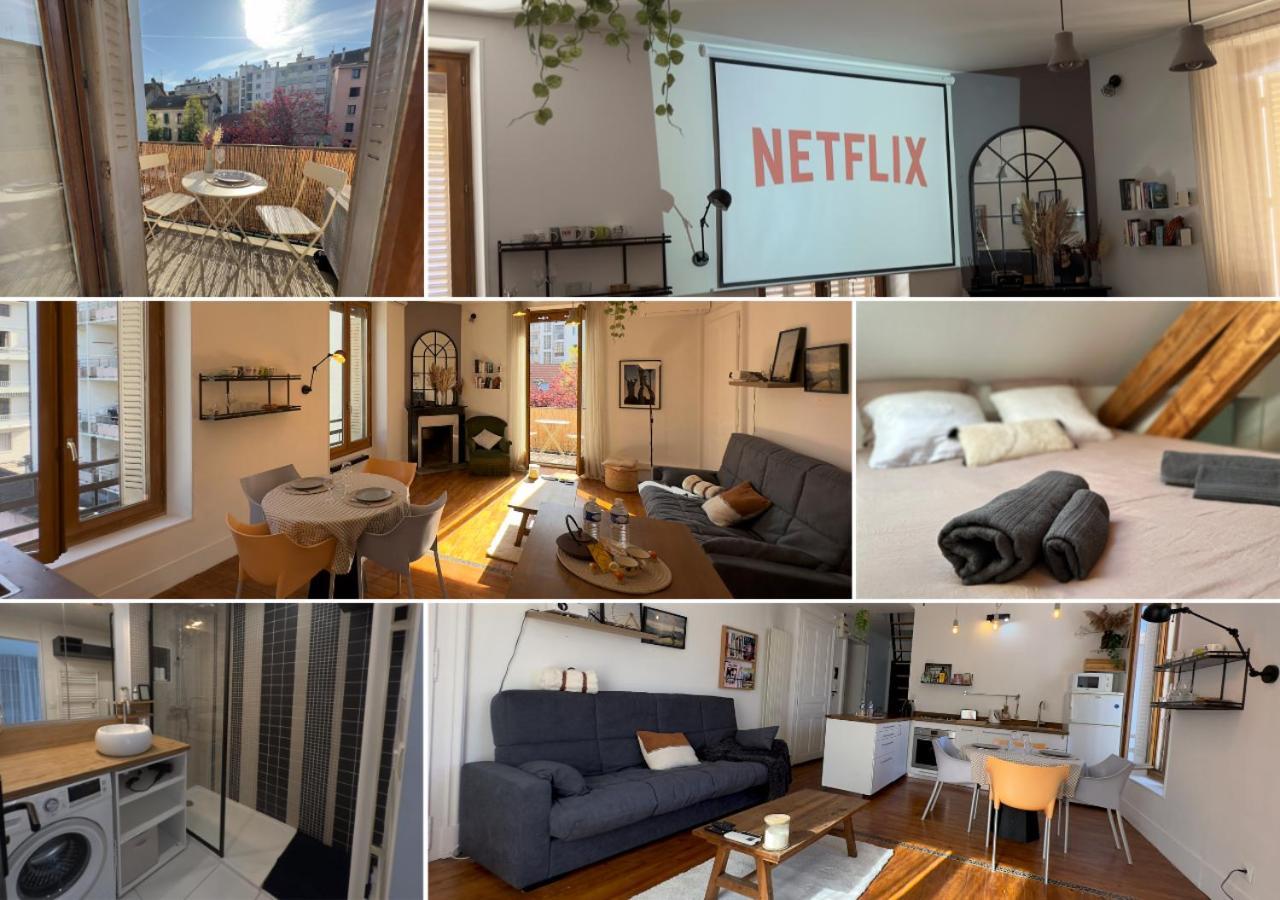 Duplex Loft - Central & Home Cinema Annecy Exterior foto
